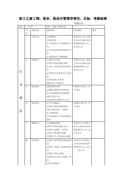 职工之家考核标准