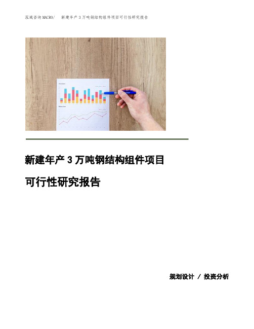 (模板)新建年产3万吨钢结构组件项目可行性研究报告