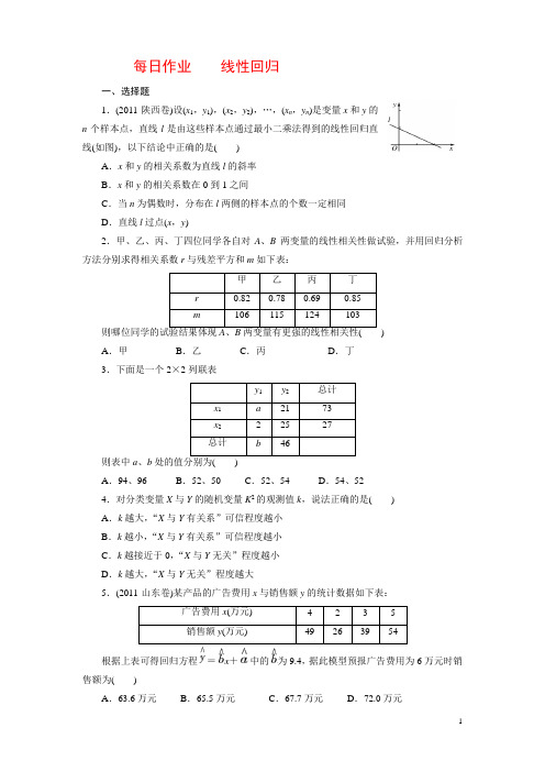 线性回归正态分布