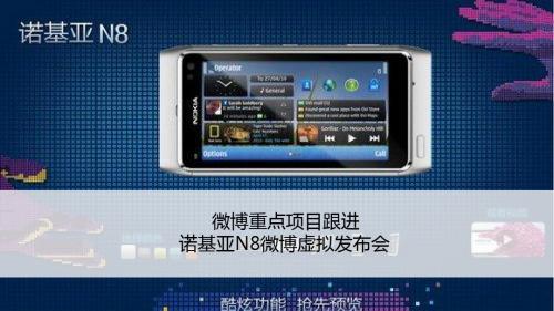 新浪微博nokiaN8