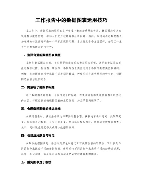 工作报告中的数据图表运用技巧