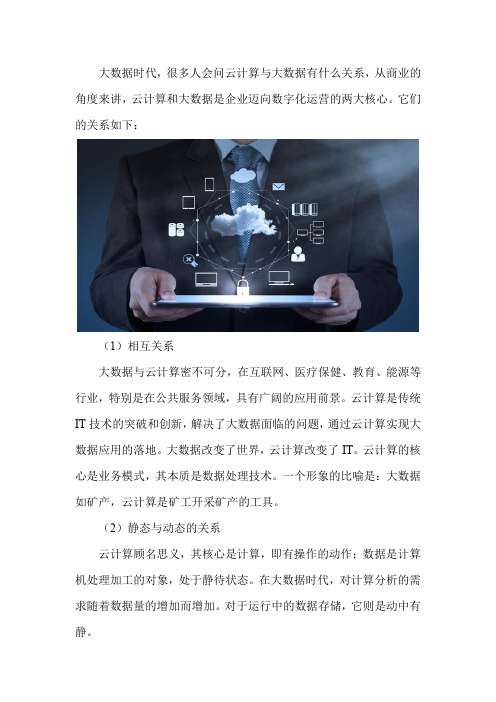 云计算与大数据的关系