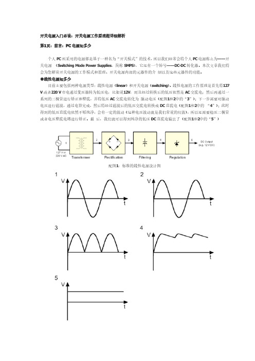 开关电源入门必读 开关电源工作原理超详细解析