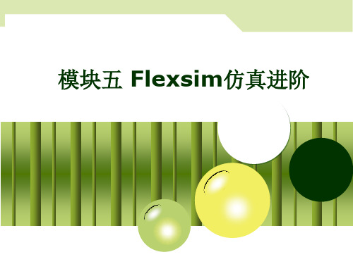 Flexsim软件仿真应用进阶.ppt