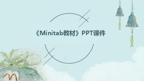 《Minitab教材》课件