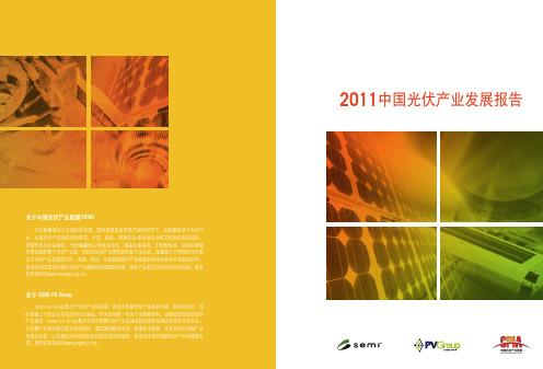 2011中国光伏产业发展报告