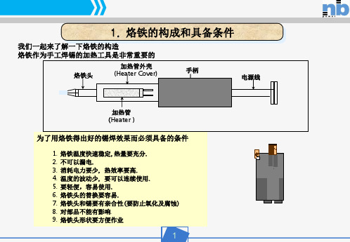 烙铁使用方法焊接技术培训资料分析