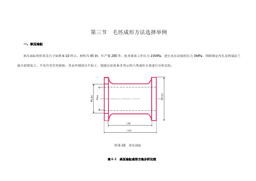 第七张第三节  毛坯成形方法选择举例