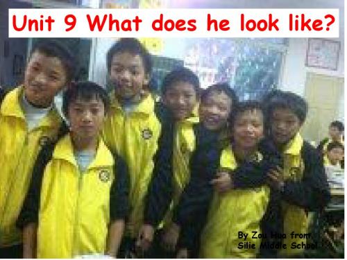 新版新目标七年级下_unit9_what_does_he_look_like_公开课课件