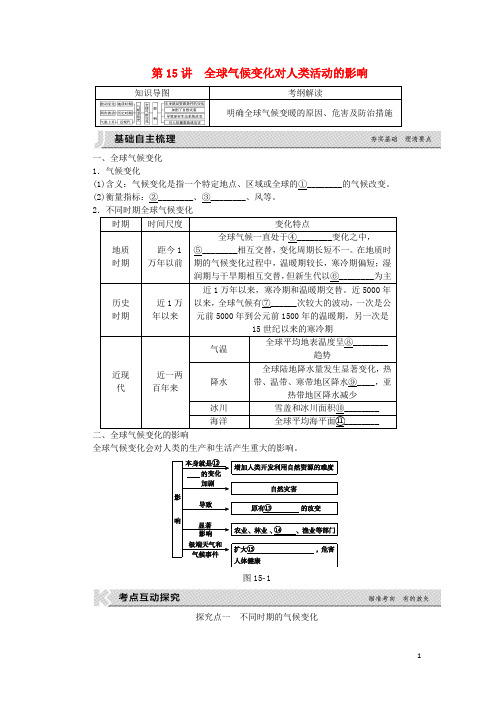 高考复习方案(全国卷地区)高考地理一轮复习 第5章 自