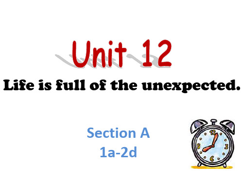 人教版英语九年级课件unit12sectiona1a-2d