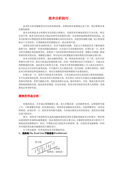 技术分析技巧