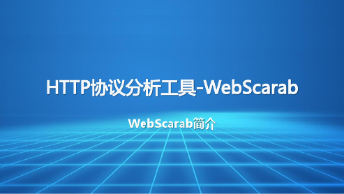 HTTP协议分析工具-WebScrarb简介[16页]