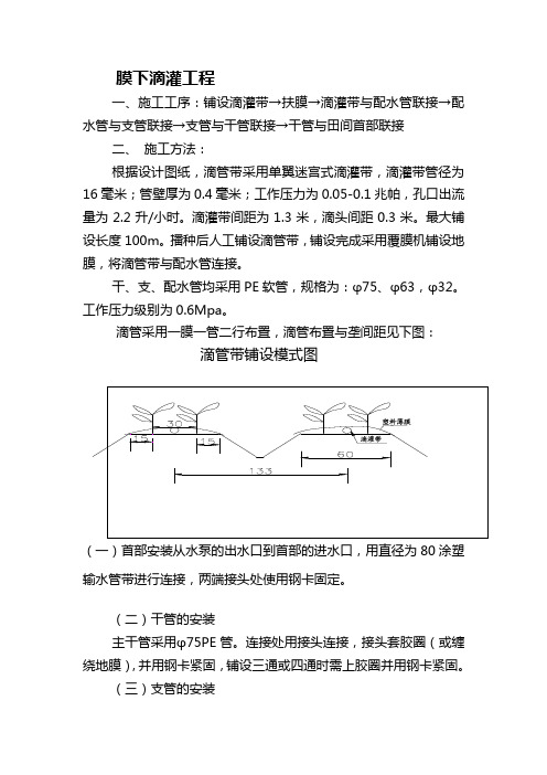 滴灌方法