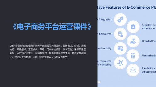 《电子商务平台运营课件》