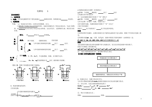 电解知识点