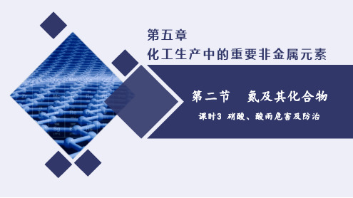 硝酸、酸雨危害及防治(课件)高一化学(人教版2019必修第二册)