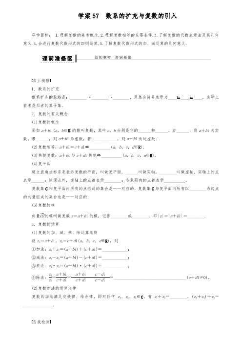 2013高考数学教案和学案(有答案)--第11章__学案57