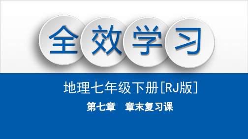 复习课-人教版七级地理下册PPT课件1