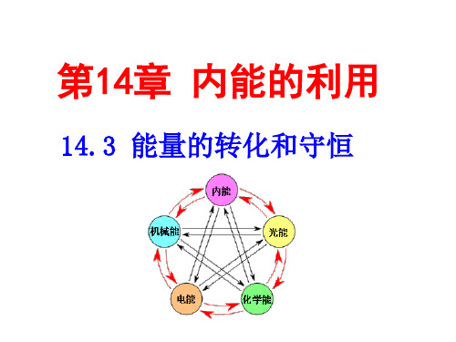 人教版九年级全册物理 《能量的转化和守恒》(共46张PPT)