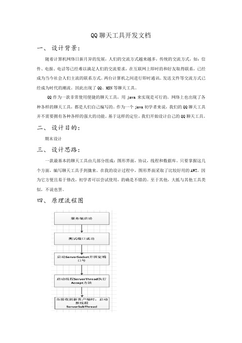 QQ聊天工具开发文档