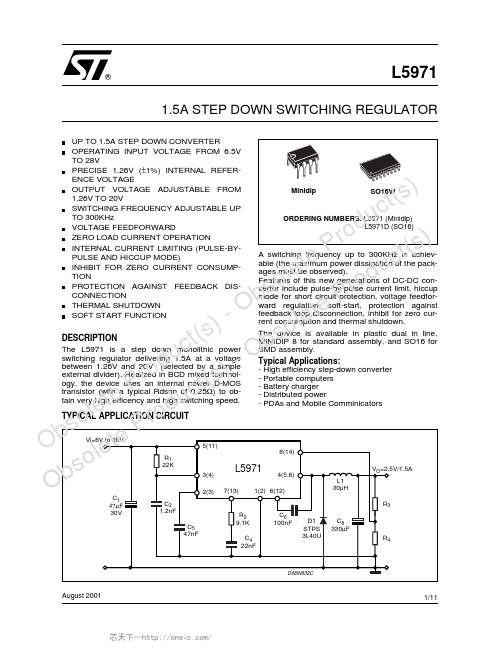 L5971D,L5971D, 规格书,Datasheet 资料