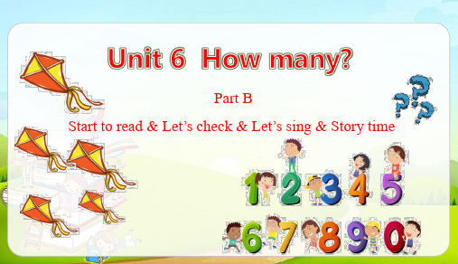 Unit 6  How many   Part B3  课件