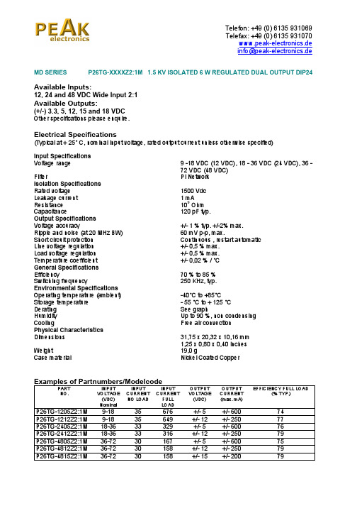 P26TG-2412Z21M资料