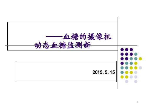 动态血糖监测新 ppt课件