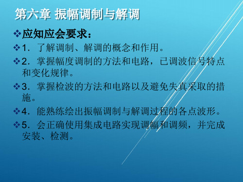 高频电子技术第六章