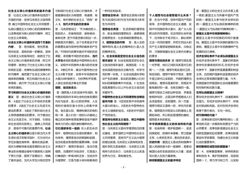 《思想道德修养与法律基础》03706_自考复习资料-各章重点