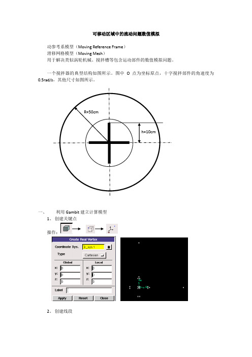 4-搅拌器_MRF方法与滑移网格