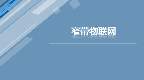 物联网技术概论--窄带物联网