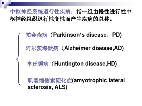 治疗退行性疾病药PDandAD