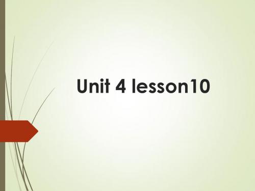 北师大版七年级英语上Unit 4 Interests and skills Lesson 10 My