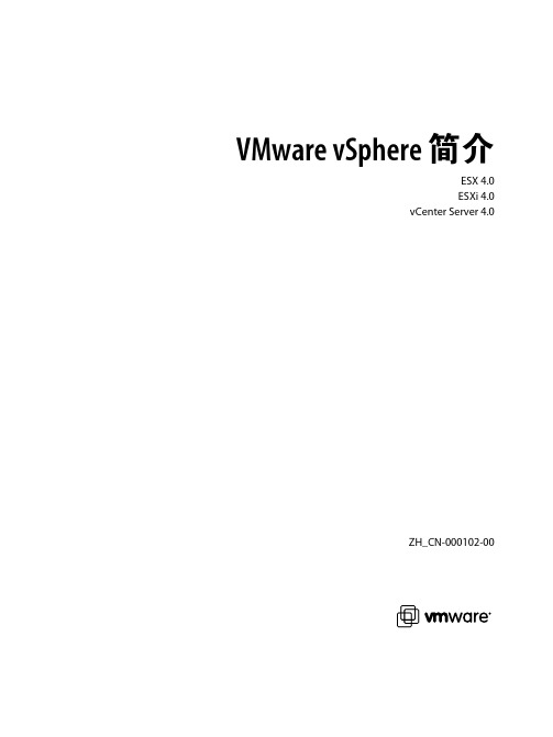 VMware vSphere 简介(中文)