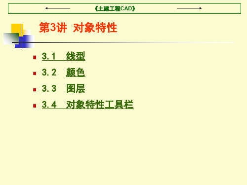 第三讲对象特性