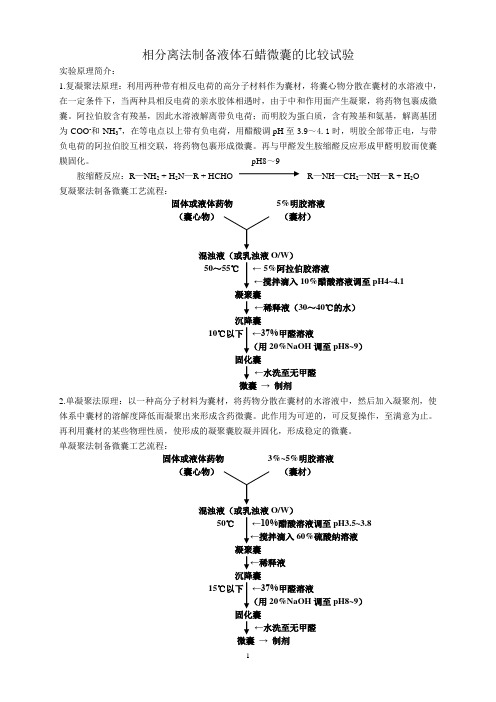 药剂实习周内容