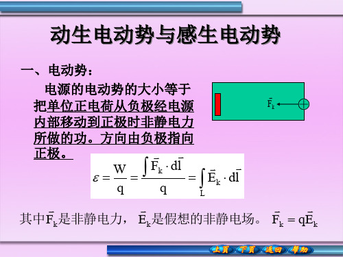 2.动生电动势和感生电动势