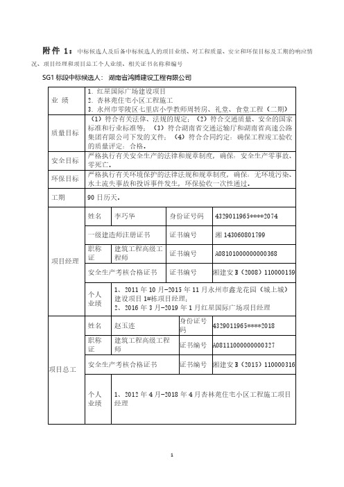 红星国际广场建设项目业绩杏林苑住宅小区工程施工.pdf