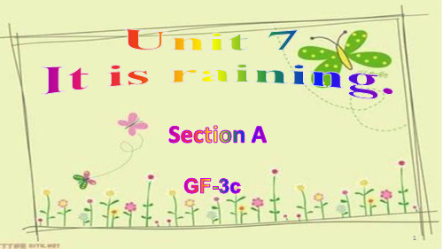 人教新目标版英语七年级下册Unit 7 Section A Grammar -3C课件