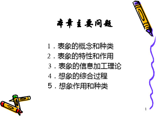 心理学表象和想象