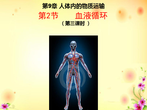 北师大版生物七年级下册9章2节血液循环三课时精品课件