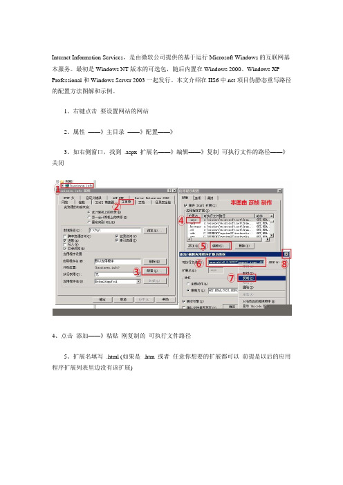 IIS6下.net项目UrlRewriter.dll伪静态URL重写路径的配置教程