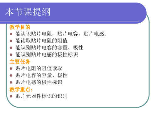 [信息与通信]smt元器件的识别1