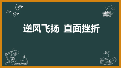 《逆风飞扬  直面挫折》主题班会课件