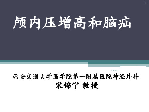 颅内压增高与脑疝 ppt课件