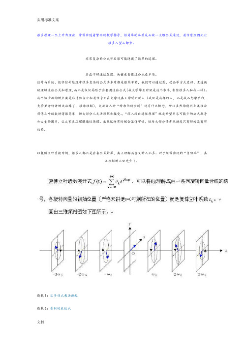 深入浅出通信原理1(1-50)