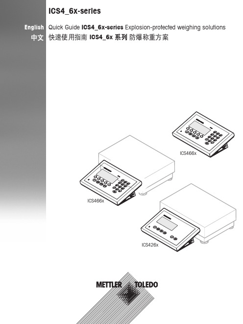 ICS4_6x系列防爆称重方案快速使用指南说明书