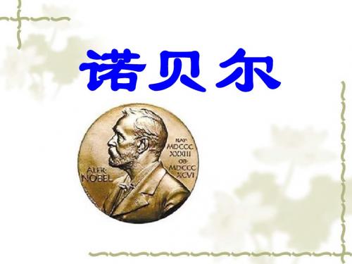 《诺贝尔》ppt实用课件4